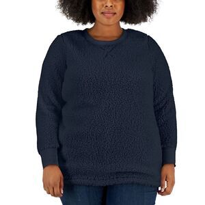 Style & Co Plus Size Sherpa Tunic